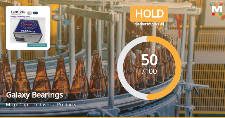 Galaxy Bearings Ltd Upgraded to Hold as Technicals Improve Despite Financial Challenges