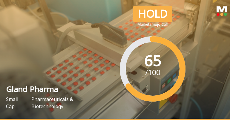 Gland Pharma Ltd Downgraded to Hold Amid Mixed Technical and Valuation Signals