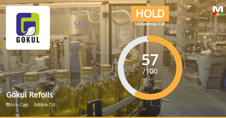 Gokul Refoils and Solvent Ltd is Rated Hold