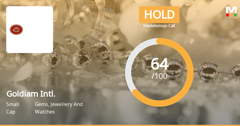 Goldiam International Ltd is Rated Hold