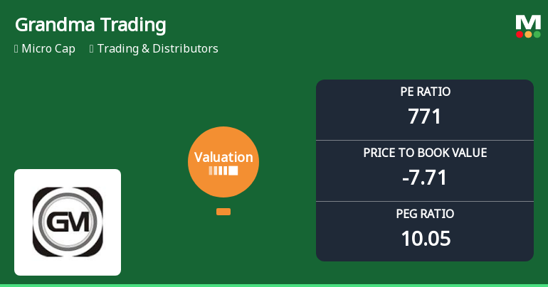 Grandma Trading & Agencies Ltd Faces Sharp Valuation Reassessment Amid Elevated Risk