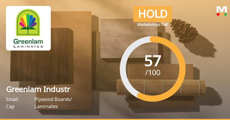 Greenlam Industries Ltd is Rated Hold by MarketsMOJO