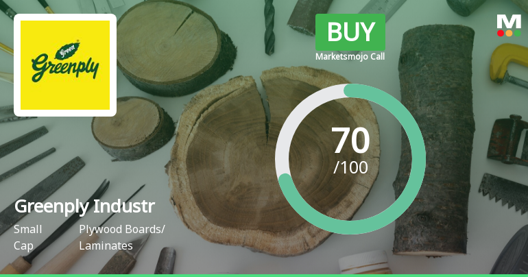 Greenply Industries Ltd is Rated Buy by MarketsMOJO