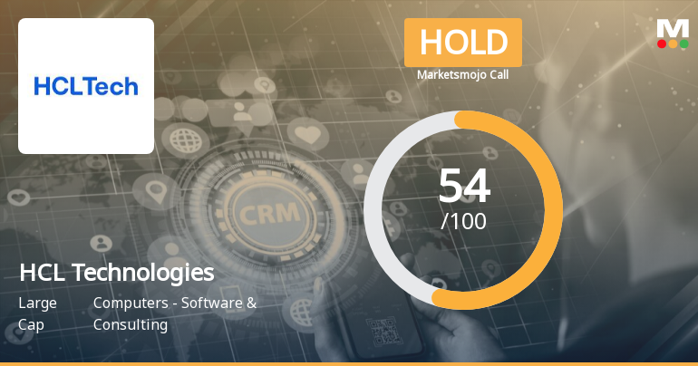 HCL Technologies Ltd is Rated Hold