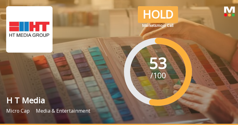 H T Media Ltd is Rated Hold by MarketsMOJO