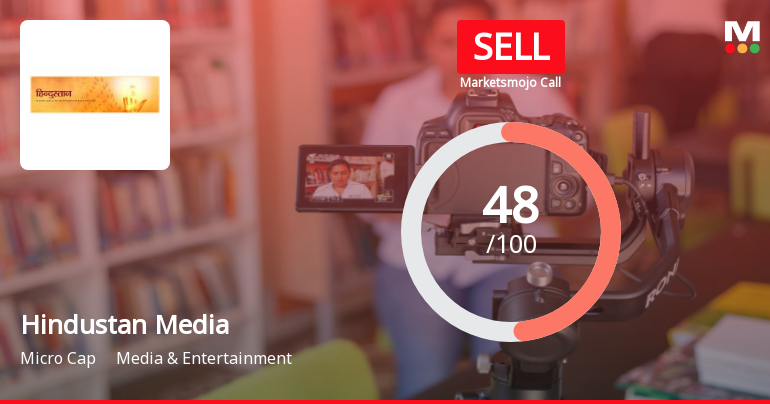 Hindustan Media Ventures Ltd Downgraded to Sell Amid Technical and Financial Concerns