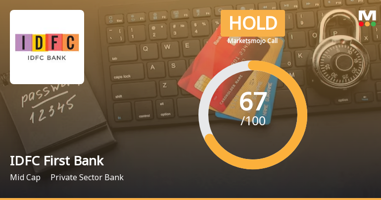 IDFC First Bank Downgraded to Hold Amid Mixed Technical and Valuation Signals