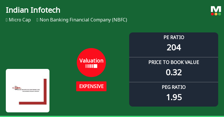 Indian Infotech and Software Ltd Valuation Shifts Signal Heightened Price Risk