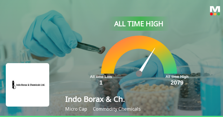 Indo Borax & Chemicals Ltd Hits All-Time High of Rs 543 as Momentum Builds Across Timeframes