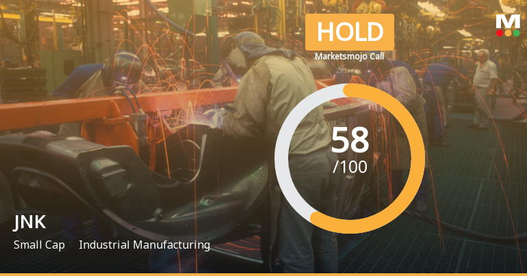 JNK India Ltd Upgraded to Hold as Technicals Improve Amid Mixed Financial Trends