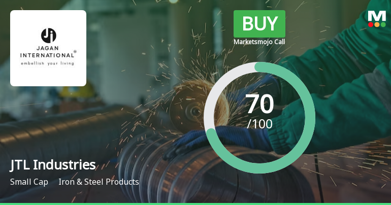 JTL Industries Ltd is Rated Buy by MarketsMOJO