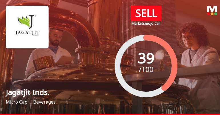Jagatjit Industries Ltd is Rated Sell