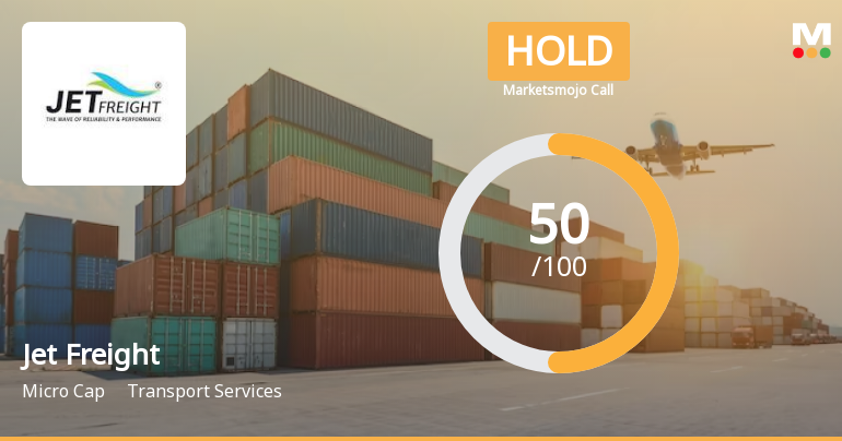 Jet Freight Logistics Ltd is Rated Hold by MarketsMOJO