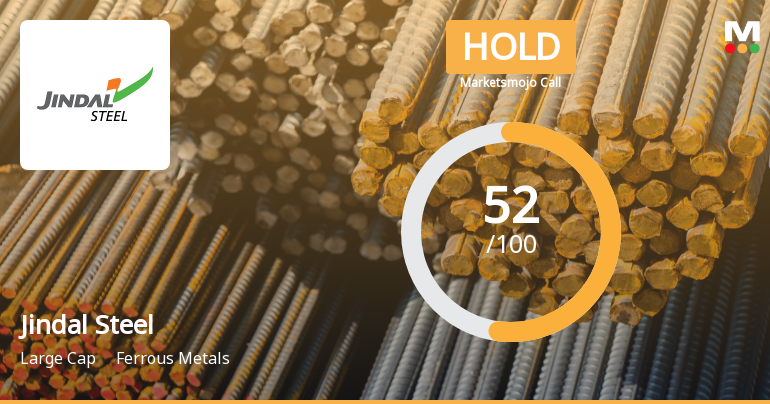Jindal Steel Ltd. Upgraded to Hold as Technicals Improve Amid Mixed Financial Trends