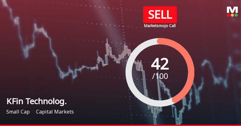 KFin Technologies Ltd Downgraded to Sell Amid Technical Weakness and Valuation Concerns