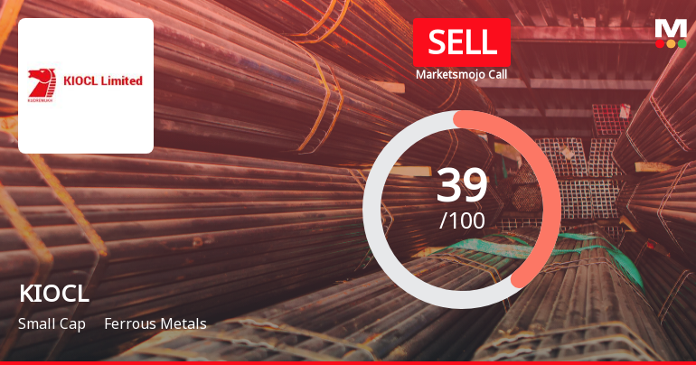 KIOCL Ltd Upgraded to Sell: Technical Improvements Drive Rating Change Amid Mixed Fundamentals