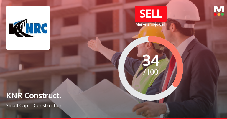 KNR Constructions Ltd Rating Upgraded to Sell Amid Mixed Technical and Financial Signals