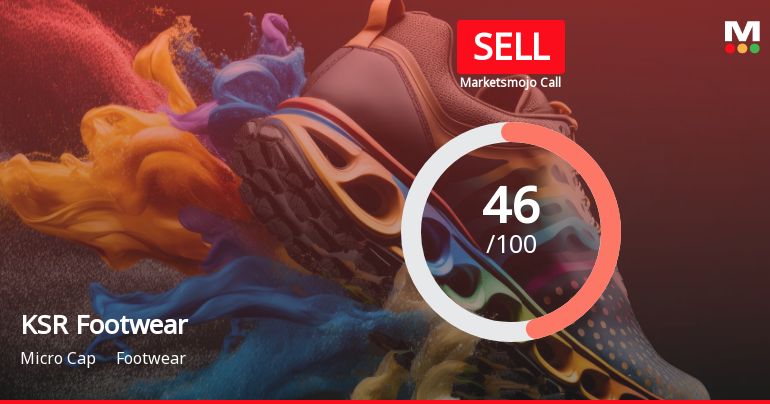 KSR Footwear Ltd is Rated Sell by MarketsMOJO