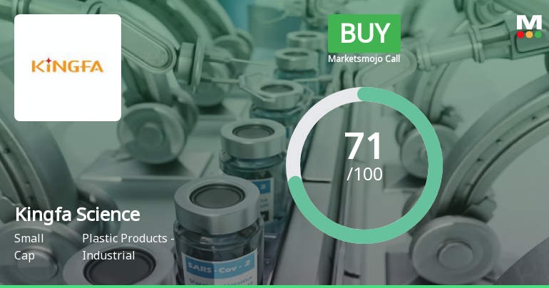 Kingfa Science & Technology (India) Ltd is Rated Buy