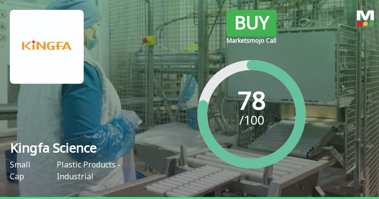 Kingfa Science & Technology (India) Ltd is Rated Buy