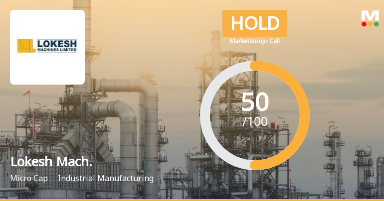 Lokesh Machines Ltd Upgraded to Hold as Technicals and Financials Improve
