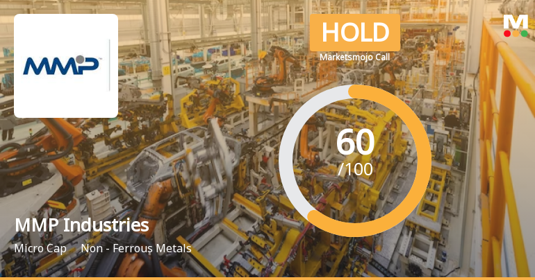 MMP Industries Ltd is Rated Hold by MarketsMOJO