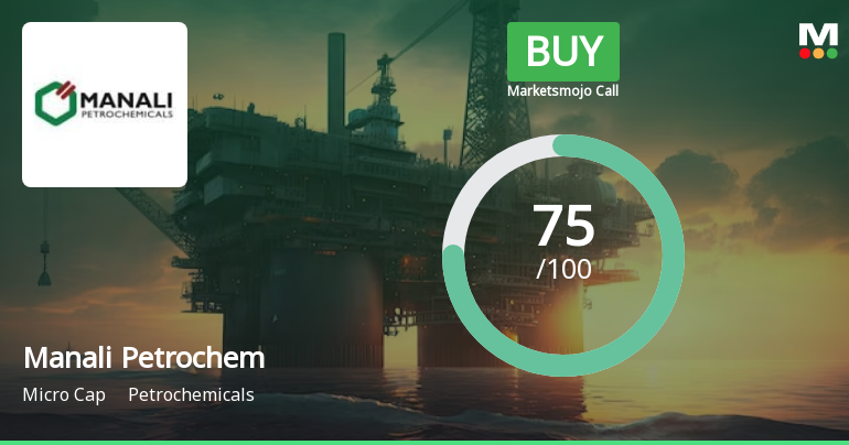 Manali Petrochemicals Ltd is Rated Buy