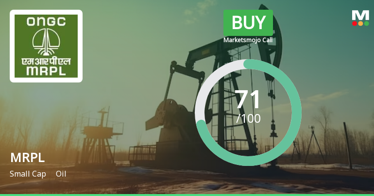 Mangalore Refinery & Petrochemicals Ltd. is Rated Buy