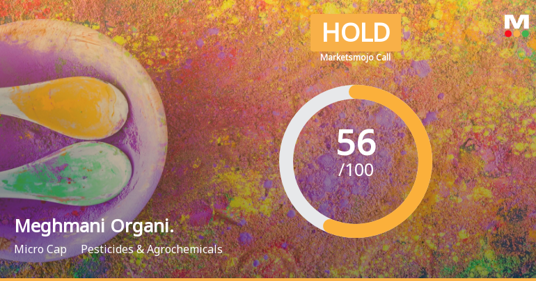 Meghmani Organics Ltd is Rated Hold