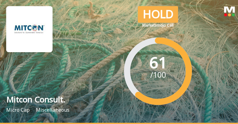 Mitcon Consultancy & Engineering Services Ltd is Rated Hold