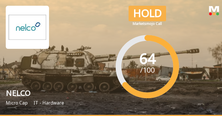 NELCO Ltd is Rated Hold by MarketsMOJO