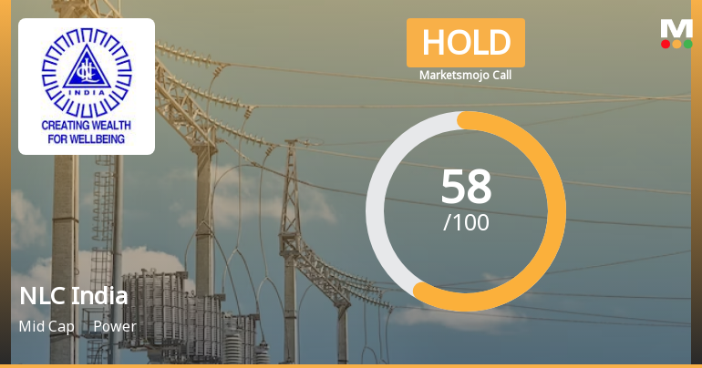 NLC India Ltd. is Rated Hold by MarketsMOJO