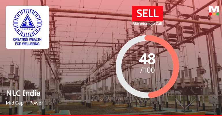 NLC India Ltd. is Rated Sell by MarketsMOJO