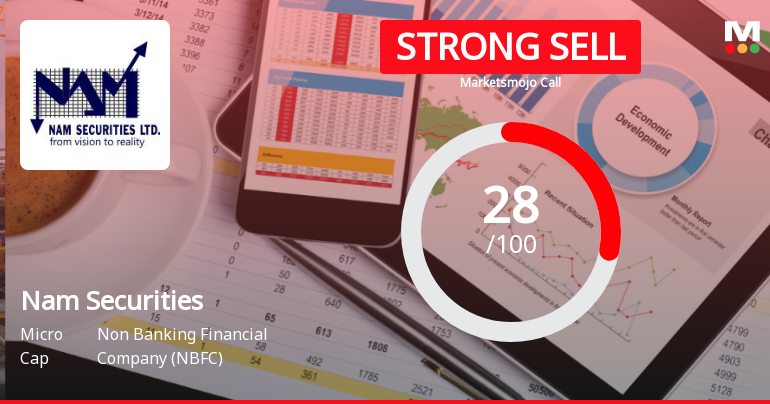 Nam Securities Ltd Downgraded to Strong Sell Amid Valuation and Technical Weakness