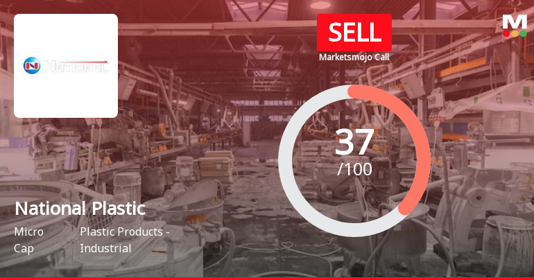 National Plastic Technologies Ltd is Rated Sell