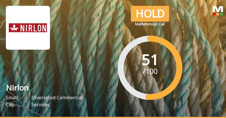 Nirlon Ltd is Rated Hold by MarketsMOJO
