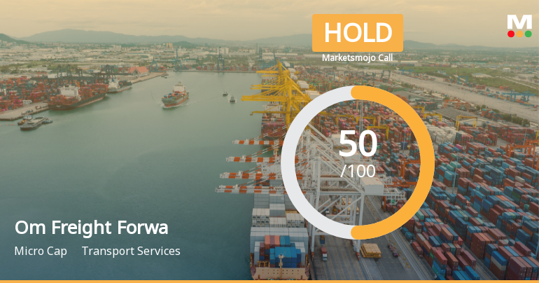 Om Freight Forwarders Ltd Upgraded to Hold by MarketsMOJO on Improved Technicals and Financials