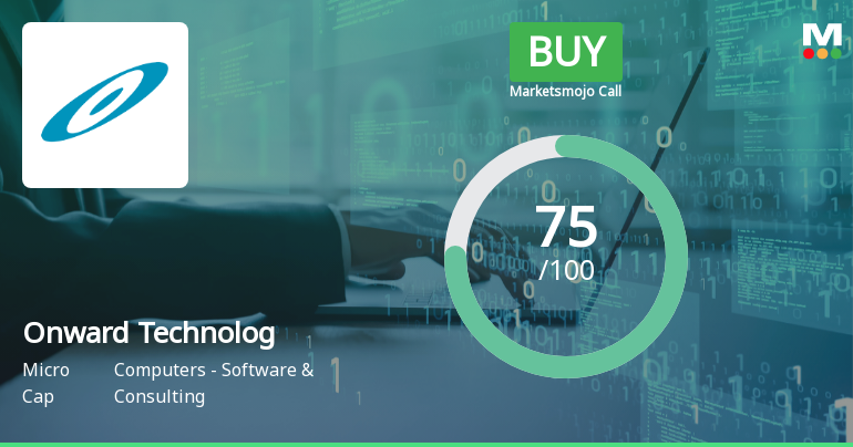 Onward Technologies Ltd Upgraded to Buy by MarketsMOJO on Strong Technical and Valuation Grounds
