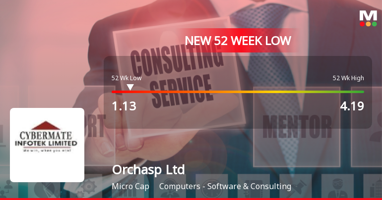 Markets Rally, But Orchasp Ltd Sinks to 52-Week Low in Stock-Specific Sell-Off