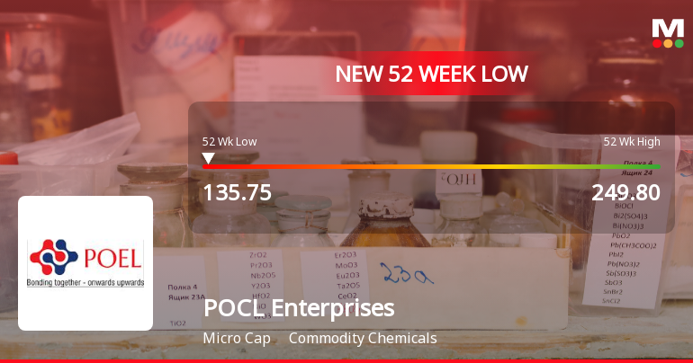 Markets Rally, But POCL Enterprises Ltd Sinks to 52-Week Low in Stock-Specific Sell-Off