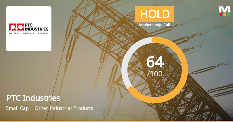 PTC Industries Ltd is Rated Hold by MarketsMOJO