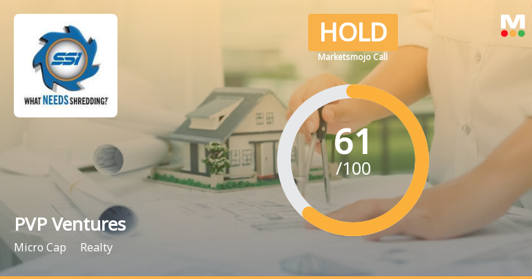 PVP Ventures Ltd is Rated Hold by MarketsMOJO