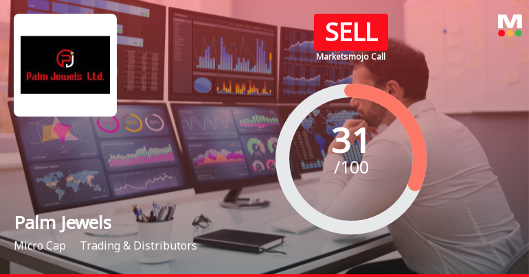 Palm Jewels Ltd Upgraded to Sell on Technical Improvements Despite Weak Fundamentals