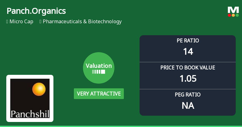Panchsheel Organics Ltd Valuation Shifts Signal Renewed Price Attractiveness