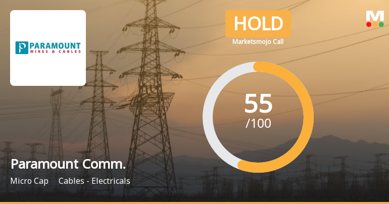 Paramount Communications Ltd is Rated Hold