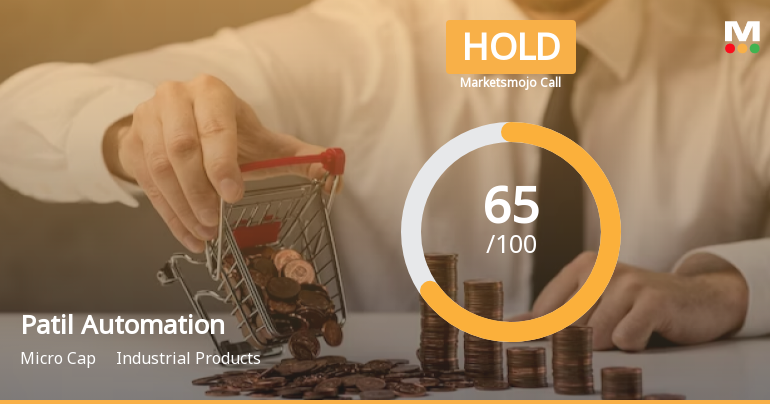 Patil Automation Ltd is Rated Hold