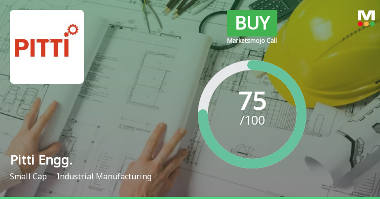 Pitti Engineering Ltd is Rated Buy by MarketsMOJO