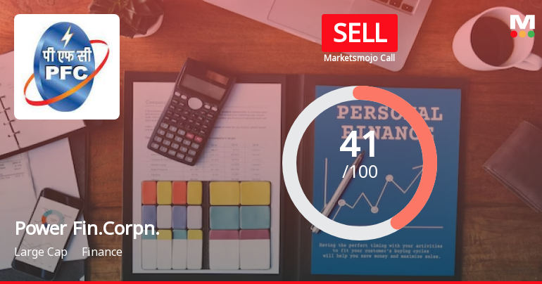 Power Finance Corporation Ltd is Rated Sell