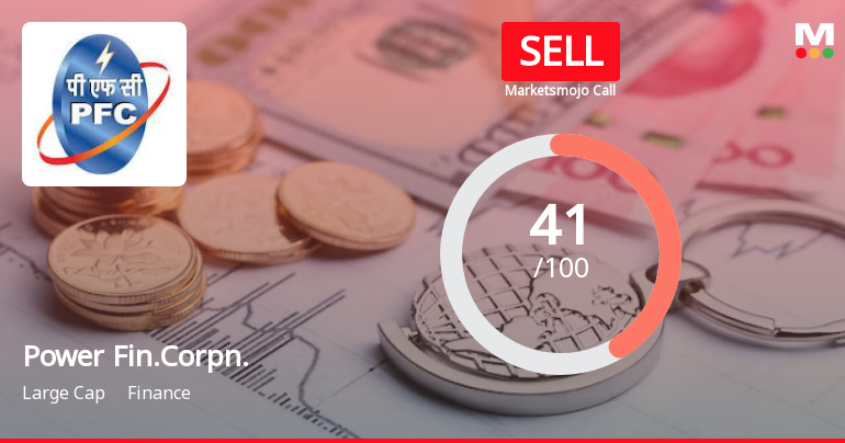 Power Finance Corporation Ltd is Rated Sell