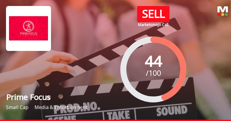 Prime Focus Ltd is Rated Sell by MarketsMOJO